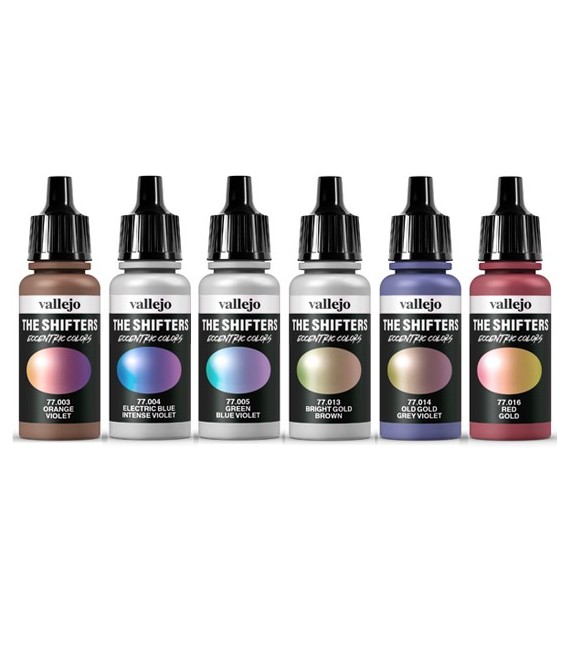 Set Vallejo The Shifters 6 u. (17 ml.) Space Dust