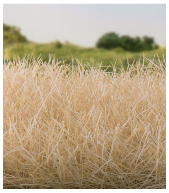 2 mm Static Grass Straw - Paille - FS616 Woodland Scenics.