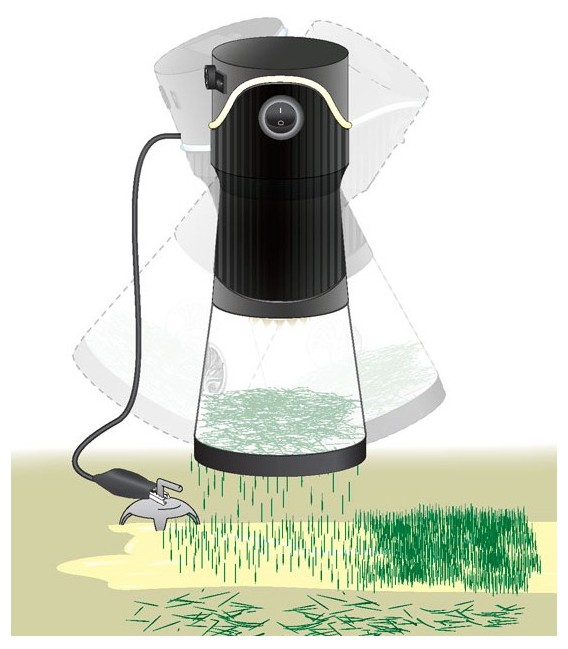 Applicateur Herbe Electrostatique Static King FS639 Woodland Scenics