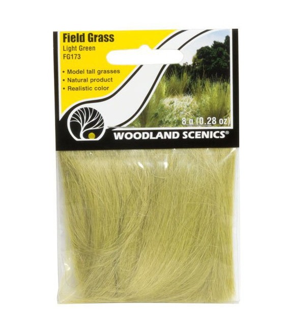 Field Grass Light Green FG173 Woodland Scenics.
