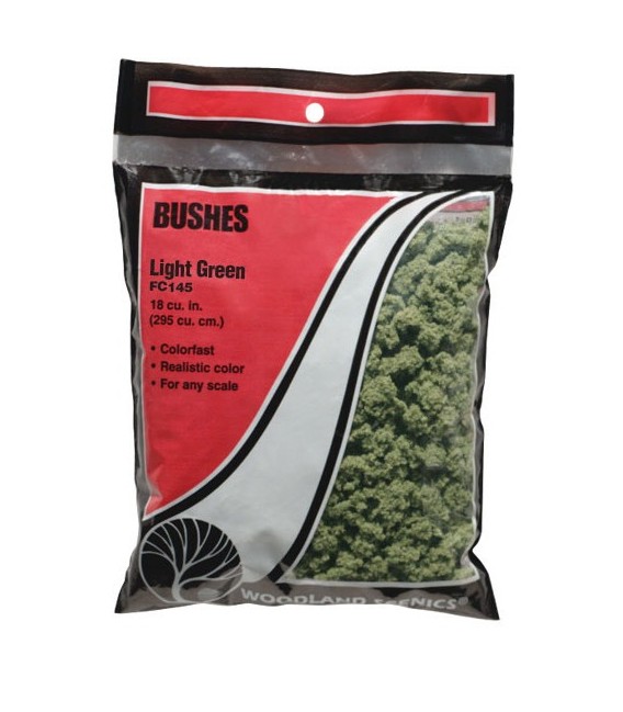 Sac Arbustes Vert Clair FC145 Woodland Scenics.