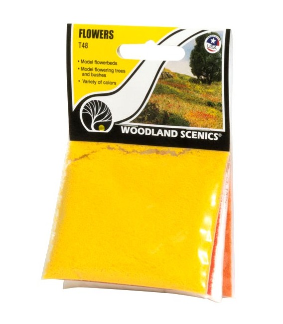 Flors en 4 colors T48 Woodland Scenics.
