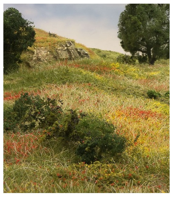 Flowers in 4 Colors T48 Woodland Scenics.