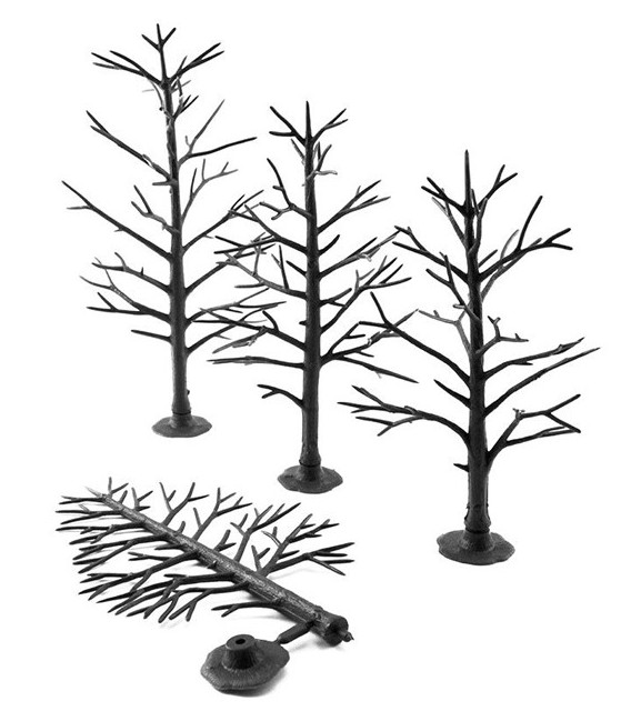 Set 12 Armatures Arbre 13-18 cm (Caduques) TR1123 Woodland Scenics.