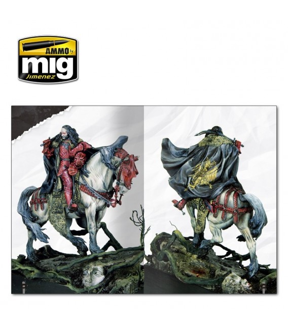 Libro Castellano "Secretos de pintura de figuras de fantasia"