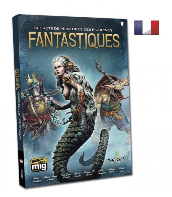 Libro Castellano "Secretos de pintura de figuras de fantasia"