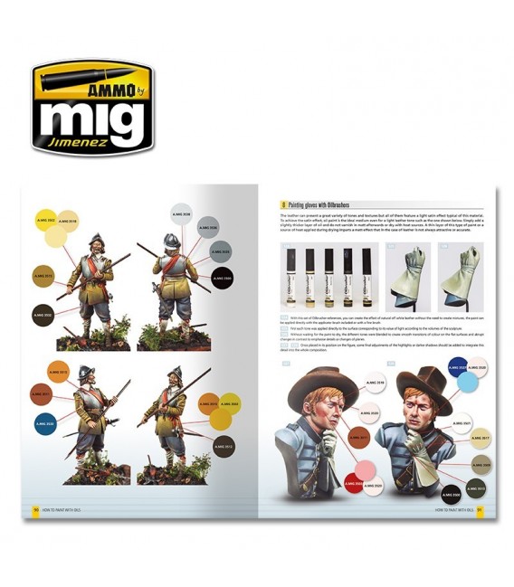 Livro Castellano. Guia de modelismo: como pintar con oleos