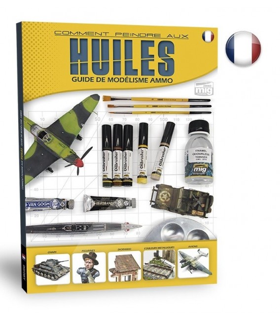 Livre Castellano. Guia de modelismo: como pintar con oleos