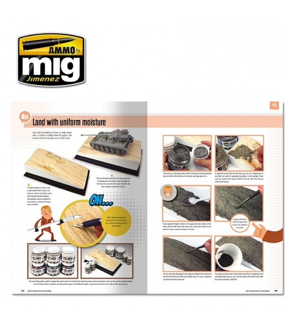 Libro Castellano "Modelling School - Como hacer barro en tus maquetas"