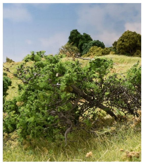 Briar Patch Medium Green - Arbuste Vert Moyen - FS638 Woodland Scenics.