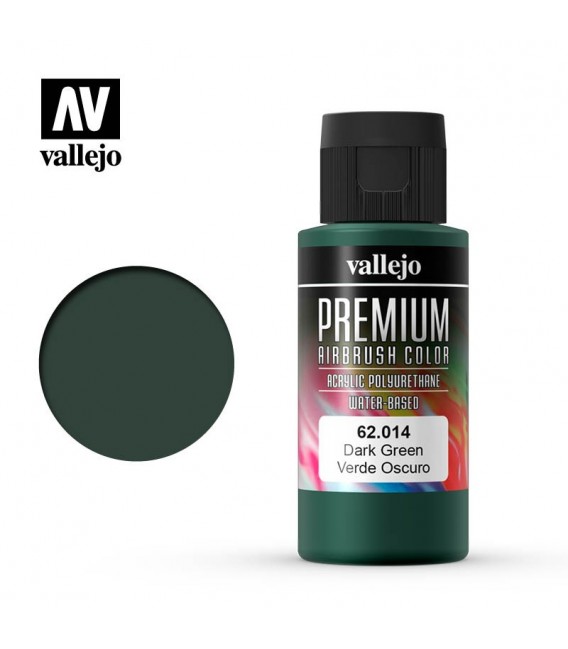 62014 Verde Escuro Vallejo Premium Color (60 ml.)