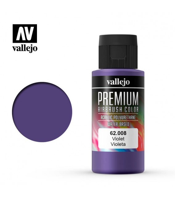 62008 Violet Vallejo Premium Color (60 ml.)