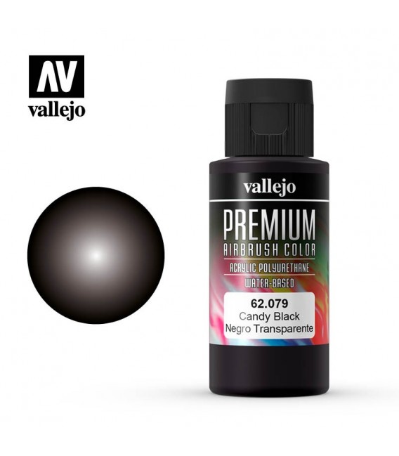 62079 Negro Candy Vallejo Premium Color (60 ml.)