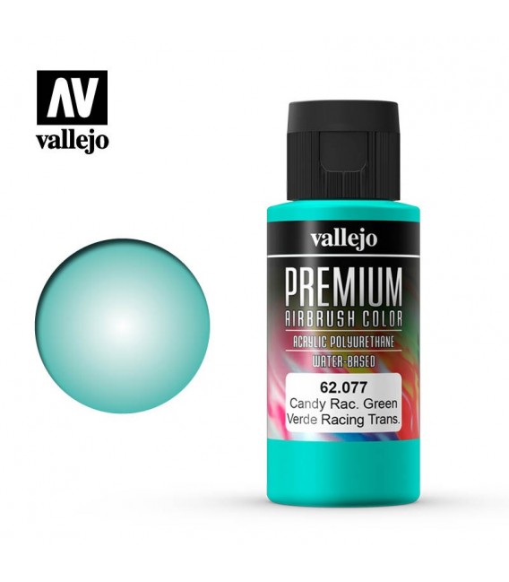 62077 Vert Racing Candy Vallejo Premium Color (60 ml.)