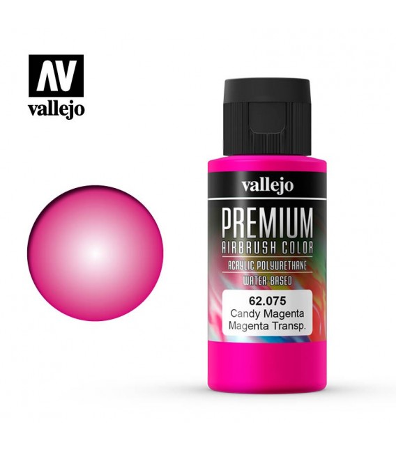 62075 Candy Magenta Vallejo Premium Color (60 ml.)
