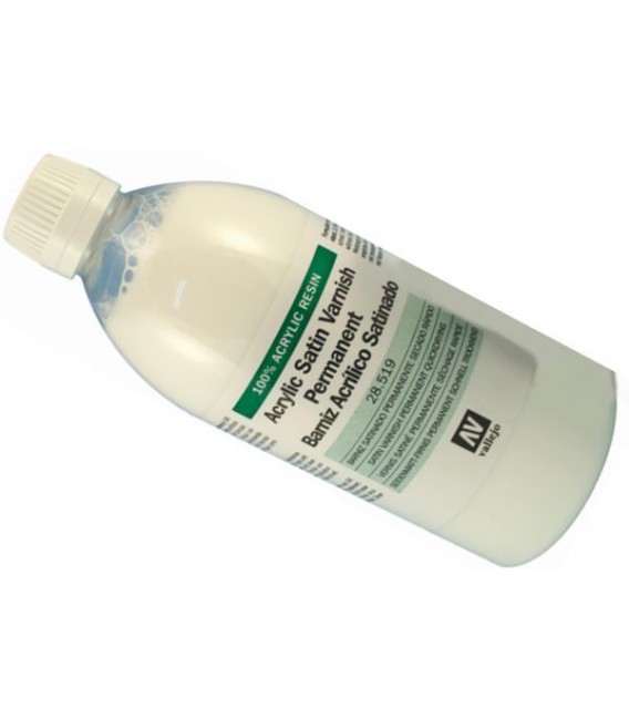 28.519 Vernis acrylique satin Vallejo 500 ml.