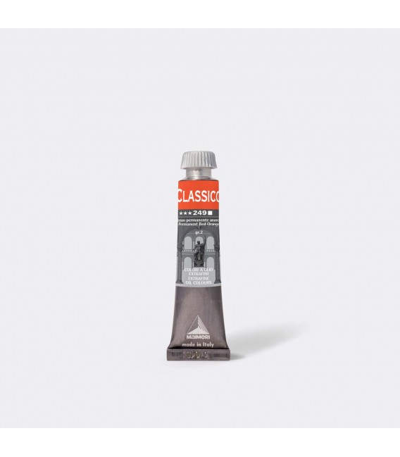 Rojo Permanente Naranja oleo Maimeri Classico 20 ml.
