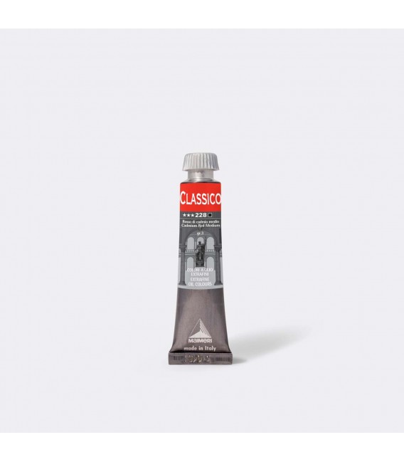 Rojo Cadmio Medio oleo Maimeri Classico 20 ml.