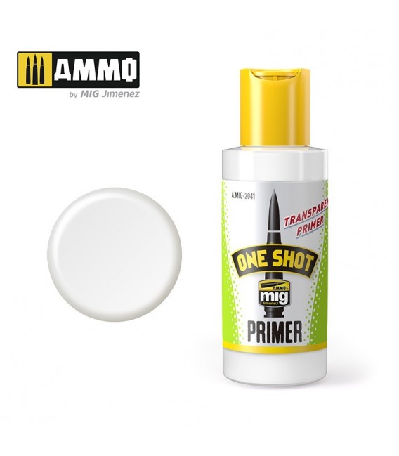 One Shot Primer Transparente 60 ml.
