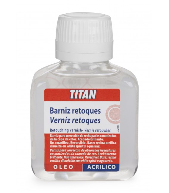 Verniz Retoques Titan 100 ml.