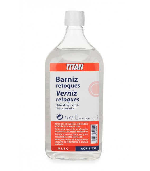 Verniz Retoques Titan 1000 ml.