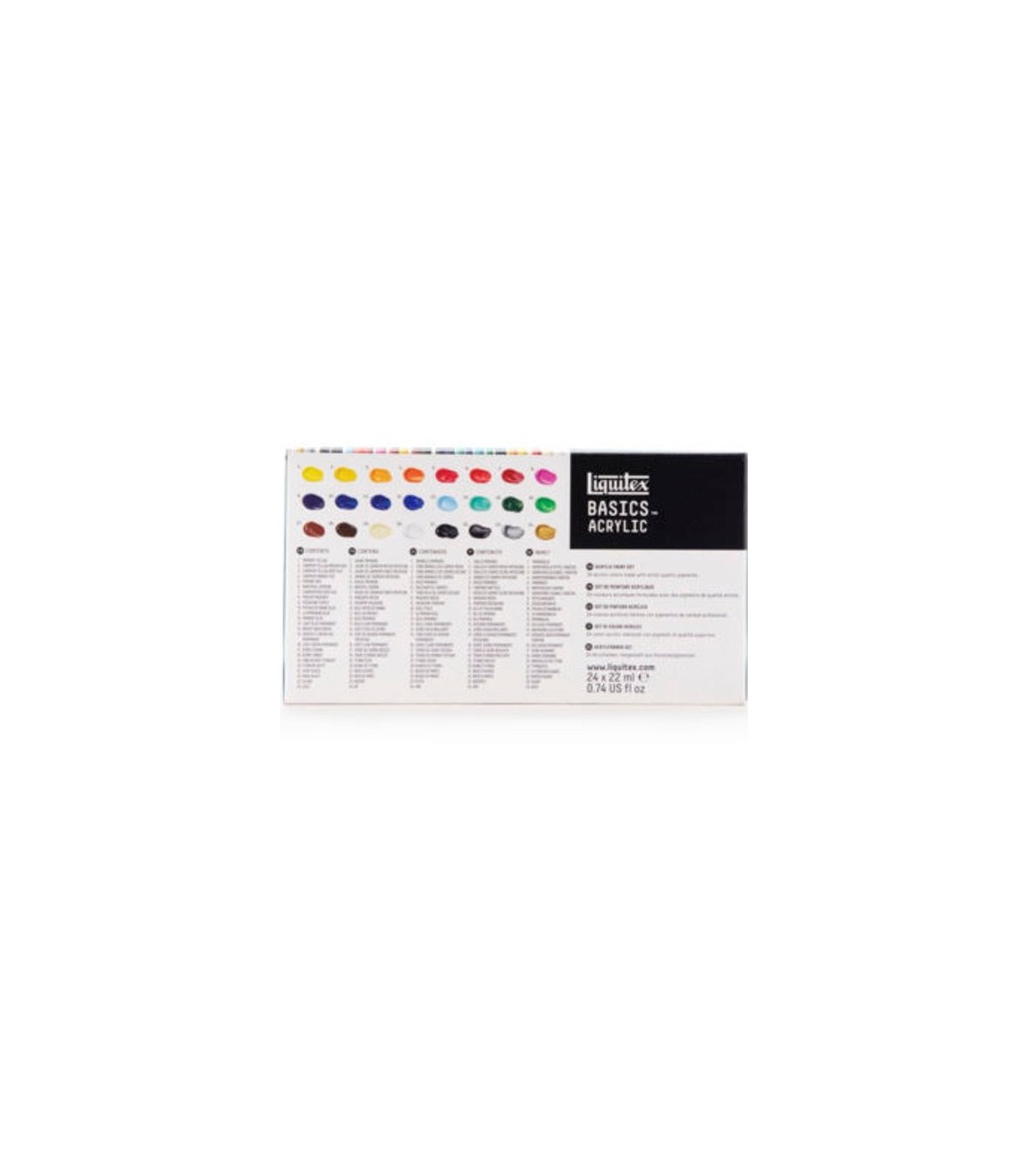  Liquitex BASICS Acrylic Paint Set, 36 x 22ml (0.74-oz) Tube  Paint Set