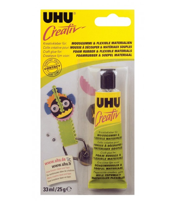 UHU Creativ Pegamento para Goma Eva y Materiales Flexibles 25 gr.