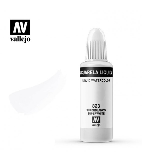 823 Super blanc aquarel.la liquida Vallejo 32 ml.