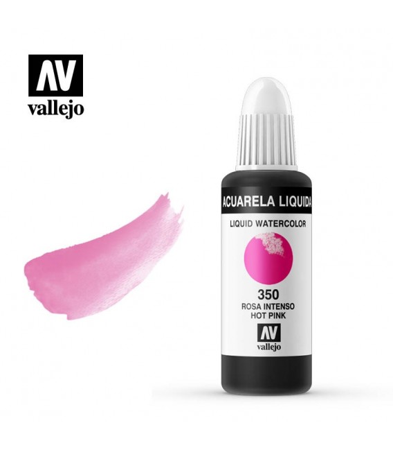 350 Hot pink liquid water colour Vallejo 32 ml.
