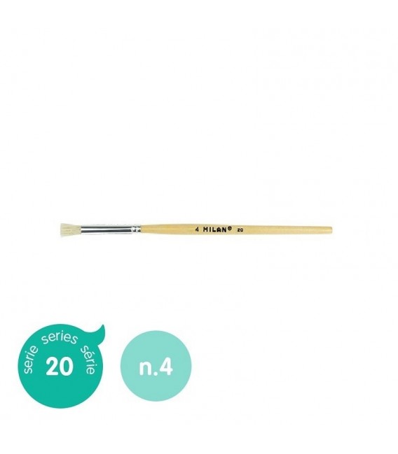Pincel STENCIL Milan Serie 20 n. 4