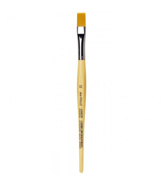 n. 12 Da Vinci Junior Series 304 Flat Synthetic Brush