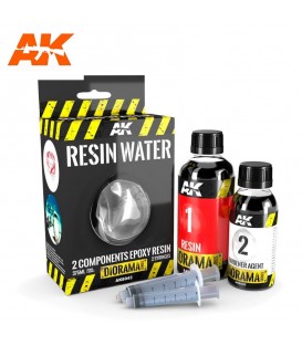 AK8043 Resin Water 2 Components Epoxy Resin 375 ml