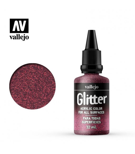 604 Red Glitter Vallejo 32 ml.