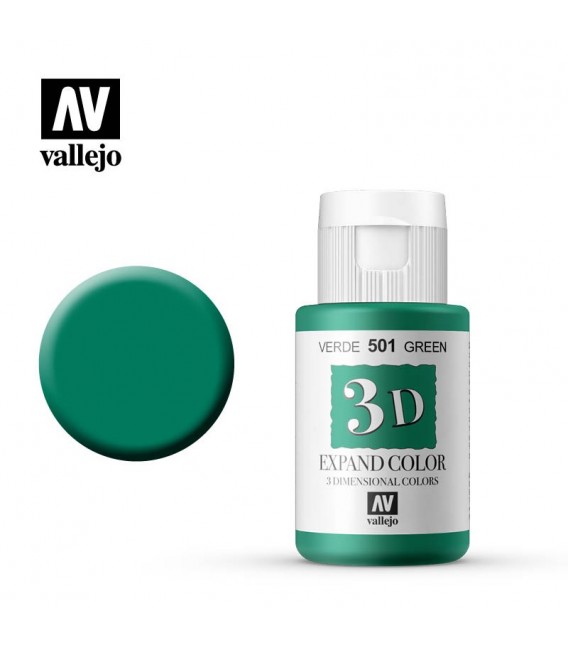 501 Verd Vallejo Expand 3D 35 ml.
