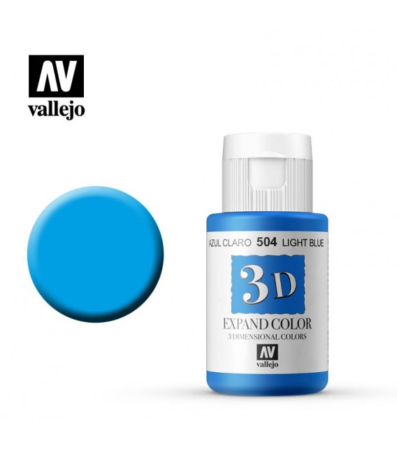 504 Azul Claro Vallejo Expand 3D 35 ml.