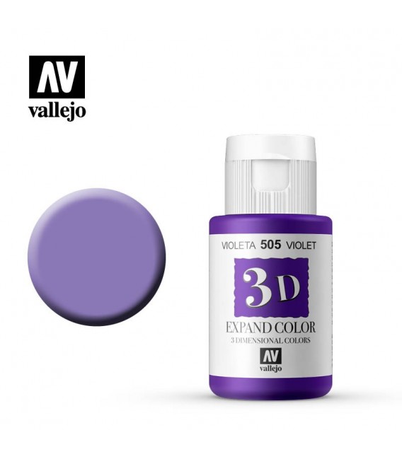505 Violet Vallejo Expand 3D 35 ml.