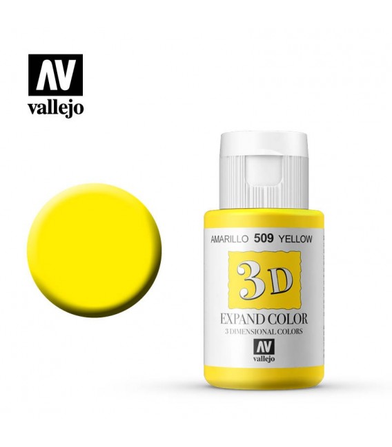 509 Amarillo Vallejo Expand 3D 35 ml.