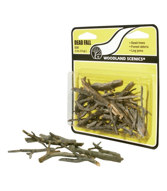 Set 12 Armatures Arbre 13-18 cm (Caduques) TR1123 Woodland Scenics.