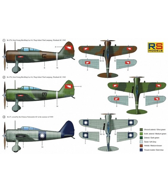 Nakajima Ki-27B Thailand 92139
