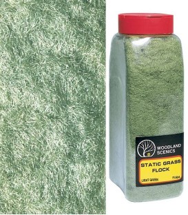 Static Grass Shaker: Light Green Grass 634