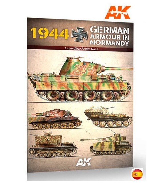 AK917 1944 Blindados Alemanes en Normandia - Castellano