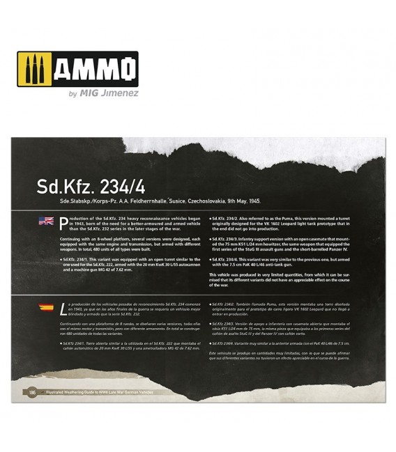 Illustrated Guide of WWII Late German Vehicles (Castellano/English)