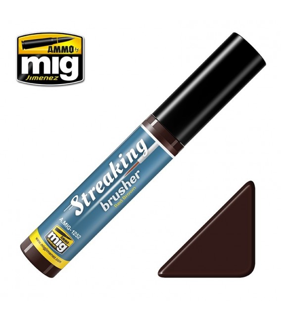 Streakingbrusher Ammo Mig Marro Vermellos 10 ml.