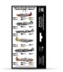 71626 Set Vallejo Model Air 8 u. (17 ml.) Armee de Air colors 1939 to 1942 Battle of France & Vichy AF