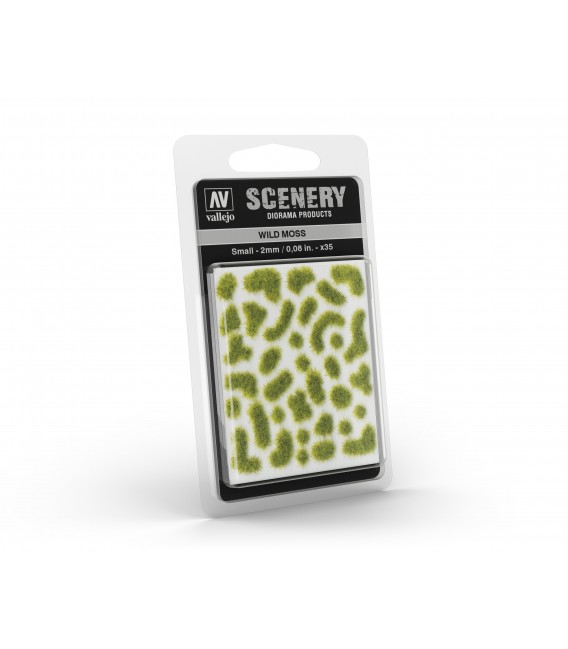 SC404 - Wild Moss Small 2 mm Vallejo Scenery