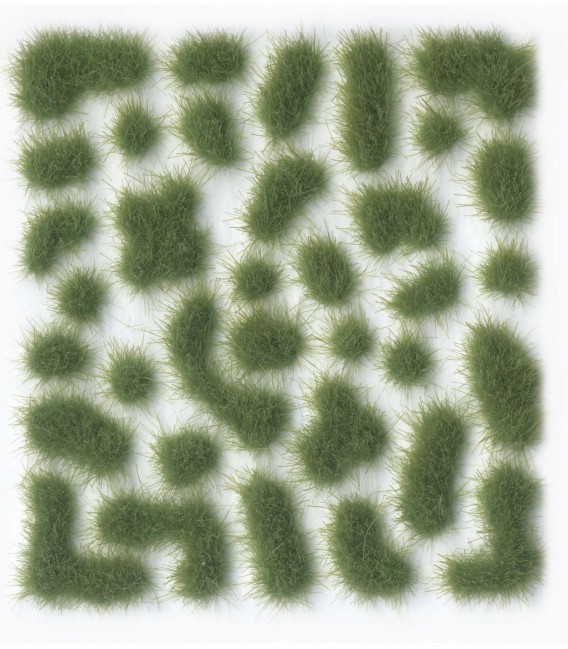 SC406 -  Green Wild Tuft Medium 4 mm Vallejo Scenery