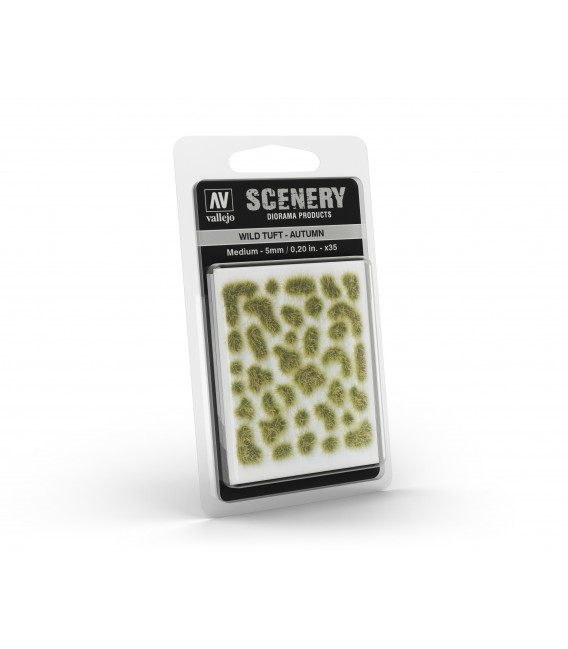 SC409 - Autumn Wild Tuft Medium 4 mm Vallejo Scenery
