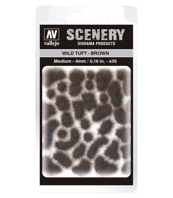 SC410 - Winter Wild Tuft Medium 5 mm Vallejo Scenery