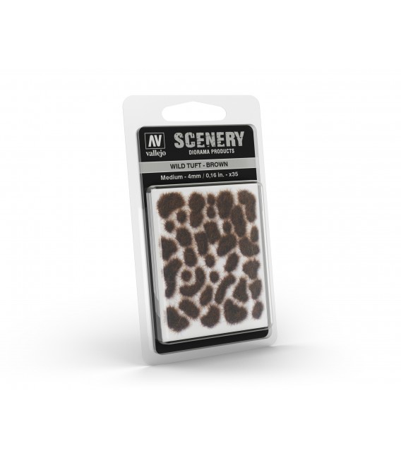 SC410 - Winter Wild Tuft Medium 5 mm Vallejo Scenery