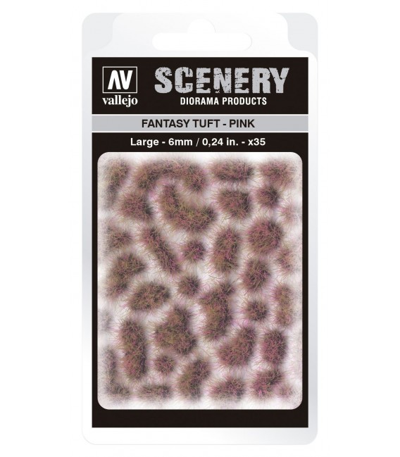 SC433 Pink Fantasy Tuft Large 6 mm Vallejo Scenery